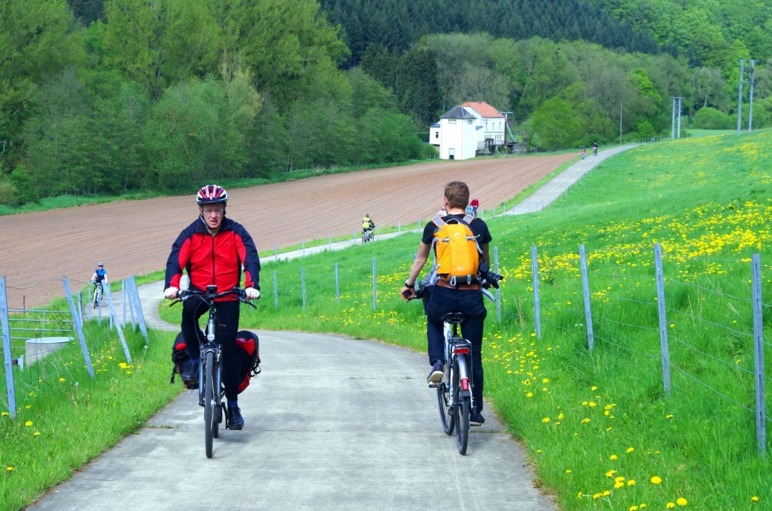 Cycle path Luxembourg