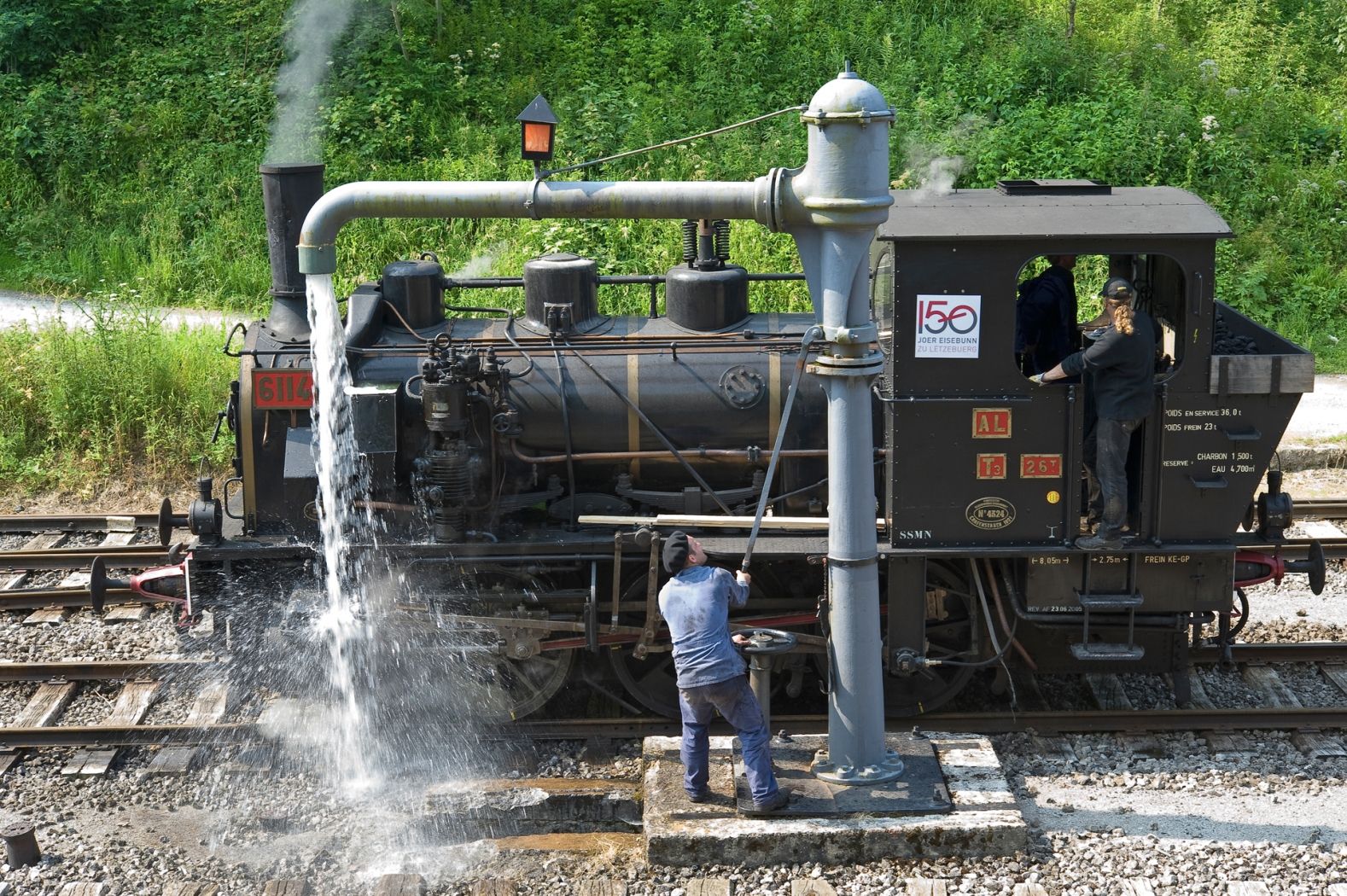 Train à vapeur historique "Train 1900"