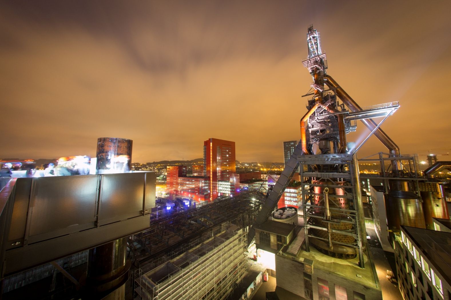 Belval bei Nacht