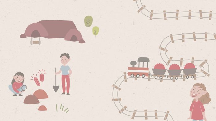 A promotional illustration for the Minett Treasures event