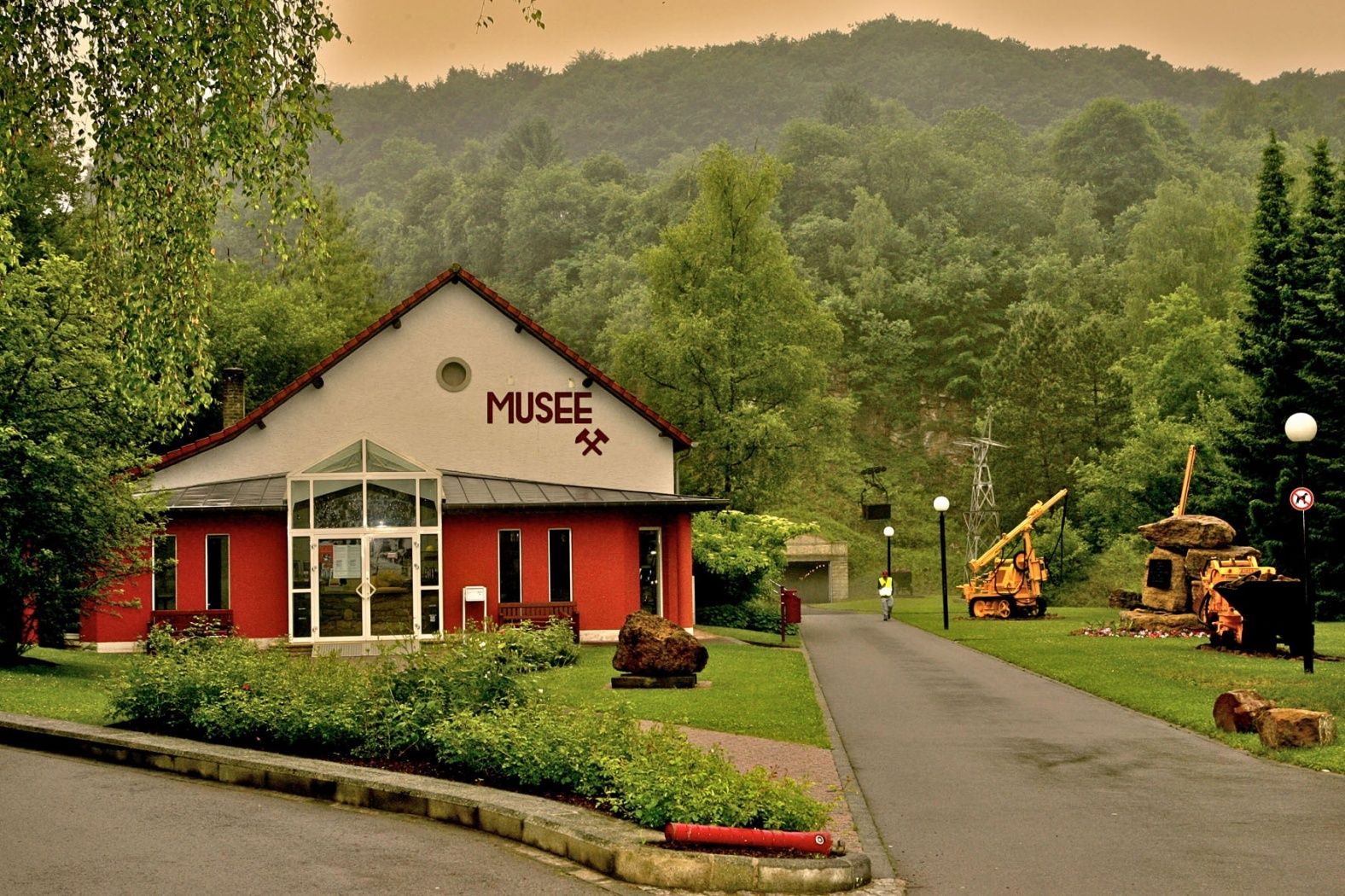 Im Nationalen Bergbaumuseum kann man alles über das Leben unter Tage erfahren.