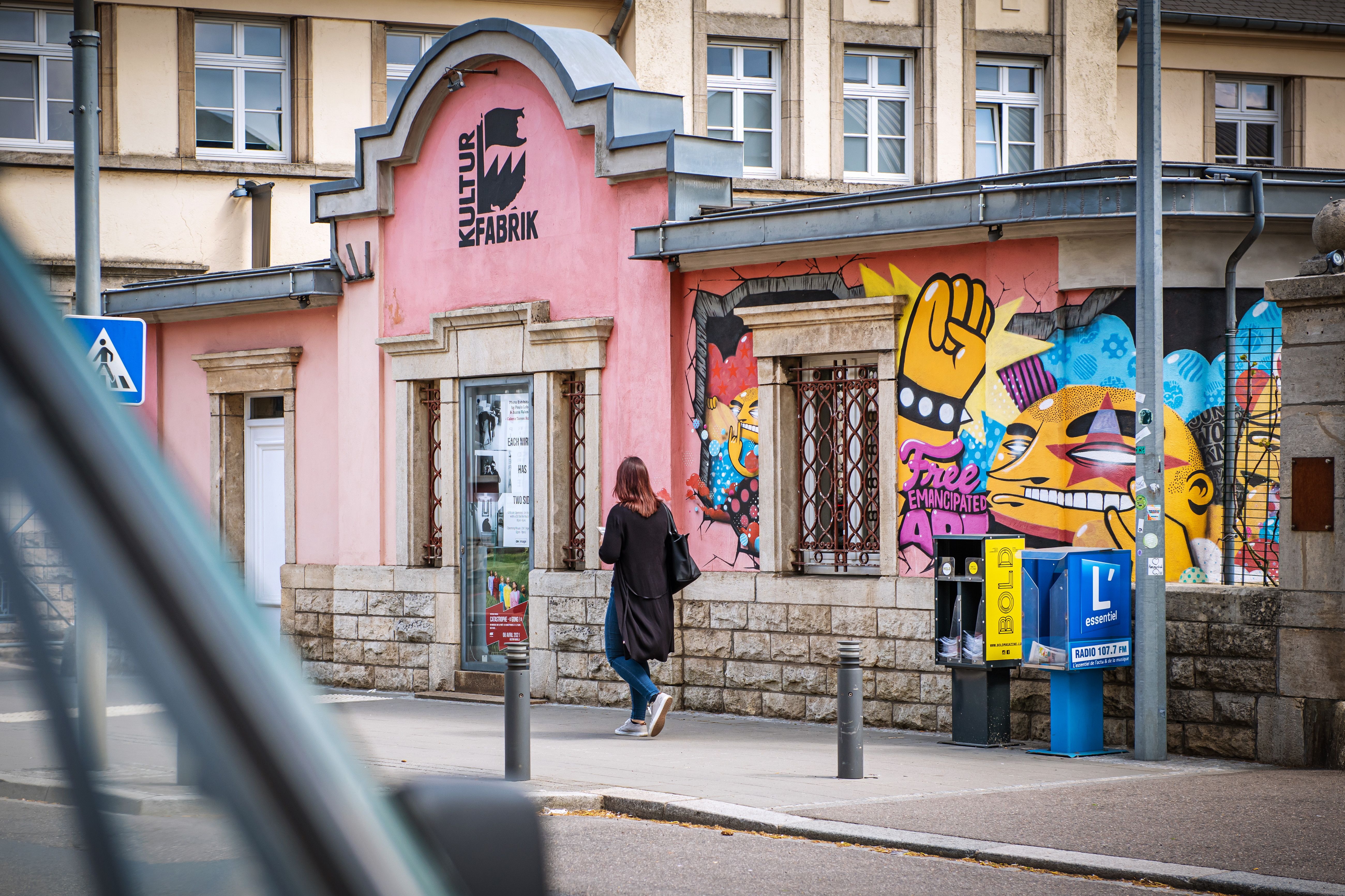 Esch-sur-Alzette Kulturfabrik Street Art