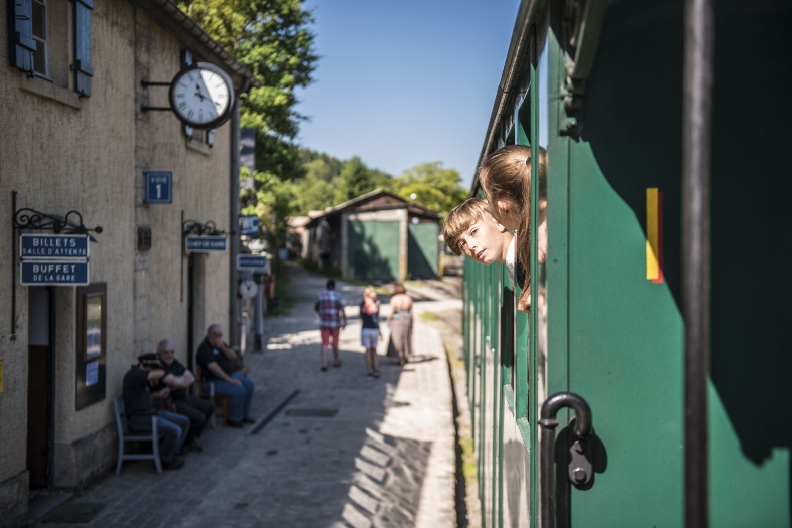 Train à vapeur historique "Train 1900"