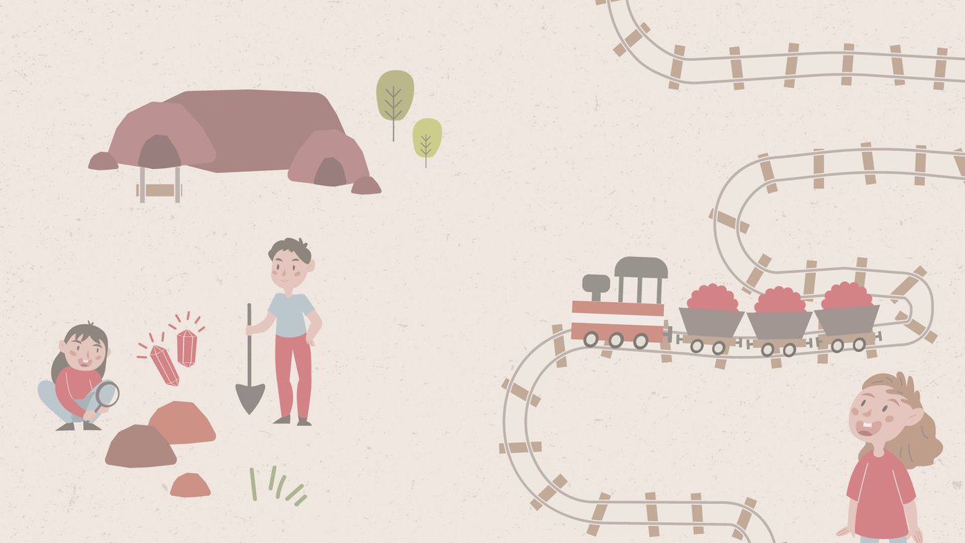 A promotional illustration for the Minett Treasures event