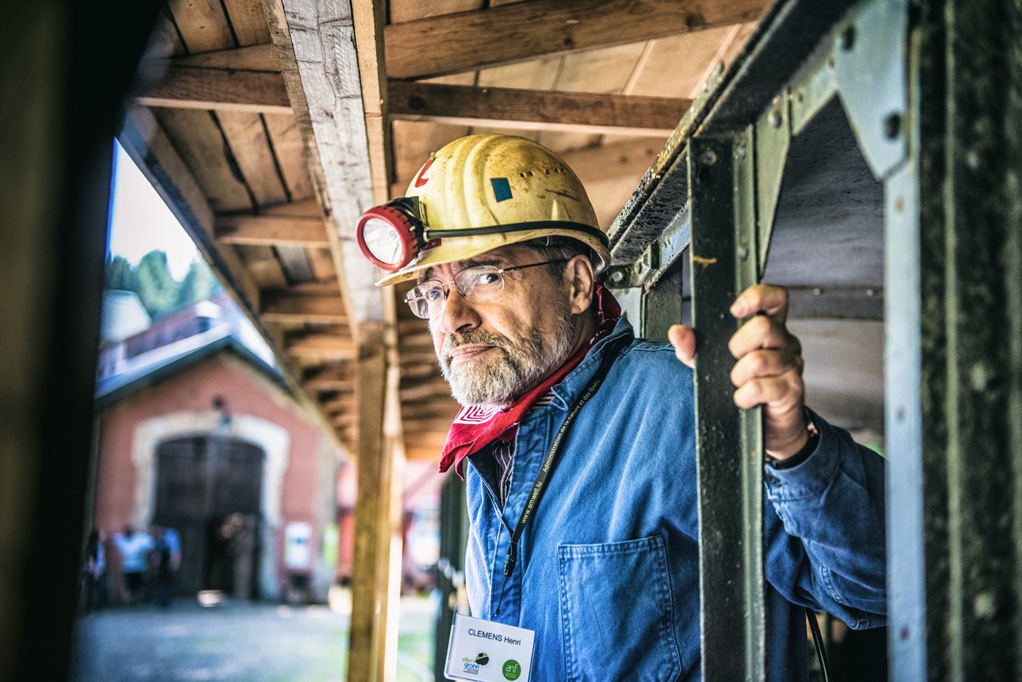 Portraitaufnahme des Guides der Entente Mine Cockerill