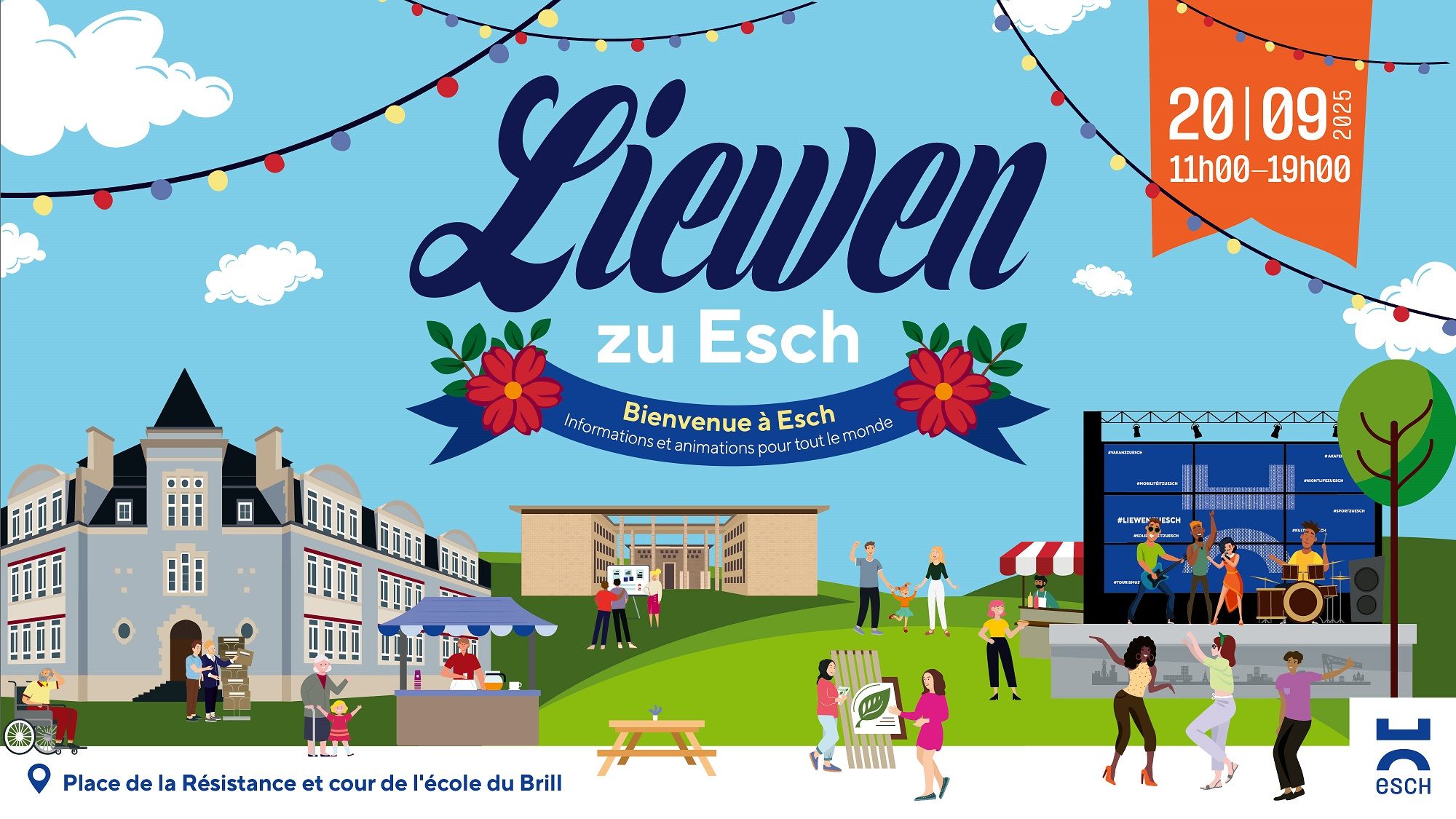  Liewen Zu Esch Welcome Day Visit Minett